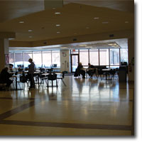 College commons area